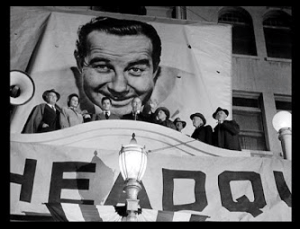 All the King's Men balcony scene