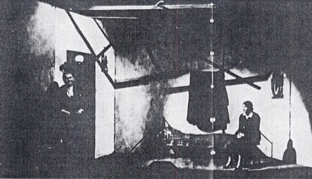 Oskar Homolka (left) playing Baal, 1926